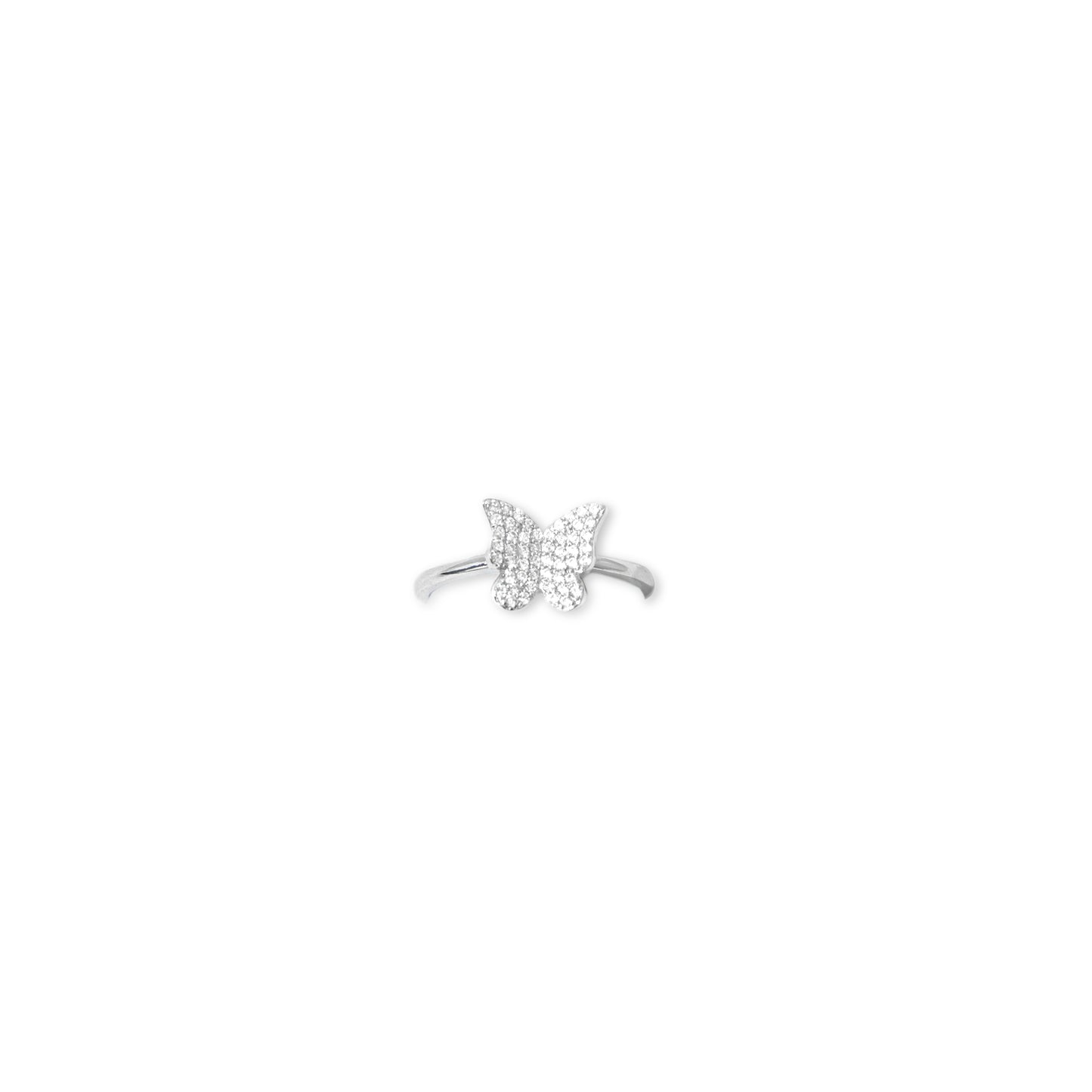 KUPPANDA’S 925 Sterling silver butterfly jewellery set with necklace, earrings, bracelet,ring
