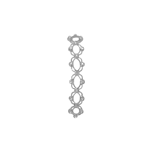 KUPPANDA’S 925 Sterling Silver Ring cum Bracelet for Women