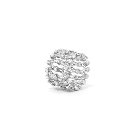 KUPPANDA’S 925 Sterling Silver Ring cum Bracelet for Women